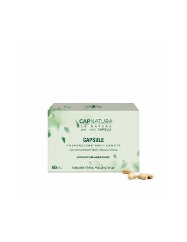 CAPNATURA CAPSULE PREVENZIONE ANTI-CADUTA - ERBORISTERIA MAGENTINA 60 CAPSULE