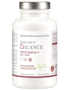 BERGAMOT BALANCE OMEGA 3 - ERBORISTERIA MAGENTINA 60 PERLE