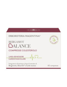 BERGAMOT BALANCE COLESTEROLO - ERBORISTERIA MAGENTINA 60 COMPRESSE