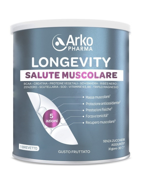 ARKOPHARMA LONGEVITY SALUTE MUSCOLARE 285 G