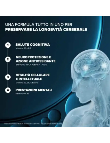 ARKOPHARMA LONGEVITY SALUTE CEREBRALE 60 CAPSULE