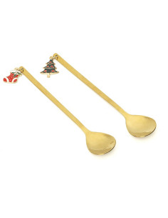 NEAVITA SET DI 2 CUCCHIAINI - COLLEZIONE NATALE