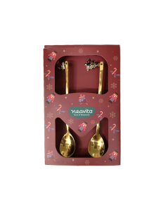 NEAVITA SET DI 2 CUCCHIAINI - COLLEZIONE NATALE 2