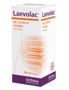 LAEVOLAC SCIROPPO - LASSATIVO DELICATO CON LATTULOSIO 66,7% 180ML