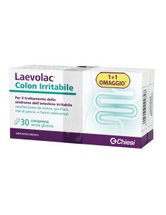 LAEVOLAC COLON IRRITABILE BI-PACK 2 CONFEZIONI DA 30 COMPRESSE