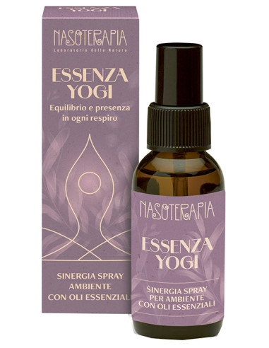 NASOTERAPIA ESSENZA YOGI - SINERGIA SPRAY AMBIENTE CON OLI ESSENZIALI 60 ML