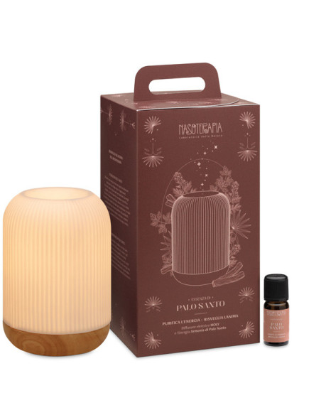 NASOTERAPIA KIT ESSENZA DI PALO SANTO - SINERGIA ARMONIA E DIFFUSORE HOLY