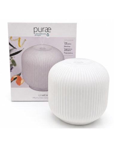 PURAE DIFFUSORE AD ULTRASUONI IN VETRO LUMEN - PER OLI ESSENZIALI
