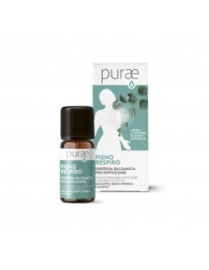 PURAE SINERGIA BALSAMICA PIENO RESPIRO - CON EUCALIPTO MENTA PIPERITA E CAJEPUT 30 ML